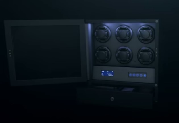 Benson Smart-Tech II 4-Piece watch winder — Black