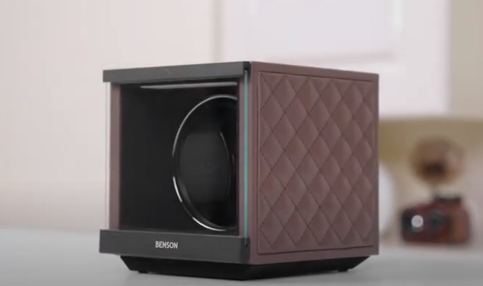 Benson Swiss Series Single watch winder — Black